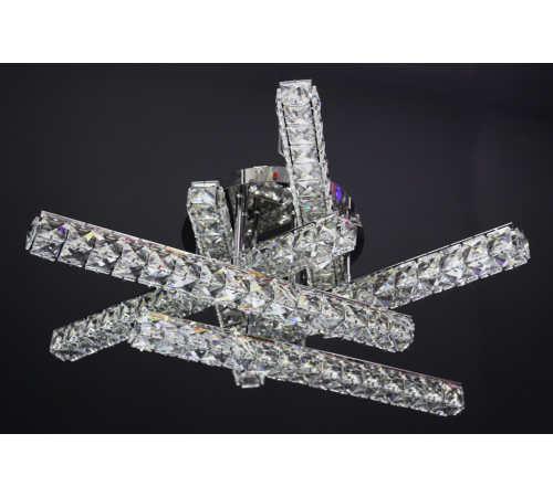 Люстра в стилі Rise "Trek Crystal Silver"