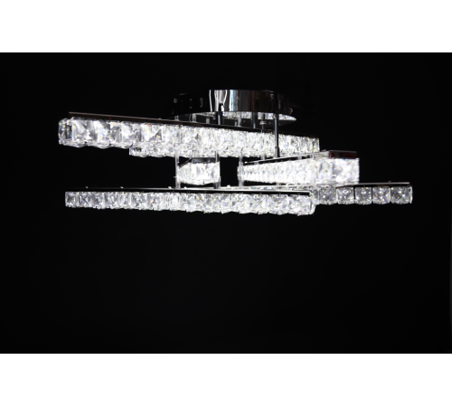 Люстра в стилі Rise "Trek Crystal Silver"