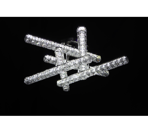 Люстра в стилі Rise "Trek Crystal Silver"