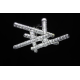 Люстра в стилі Rise "Trek Crystal Silver"