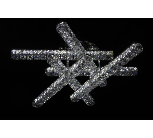Люстра в стилі Rise "Trek Crystal Silver"
