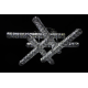 Люстра в стилі Rise "Trek Crystal Silver"