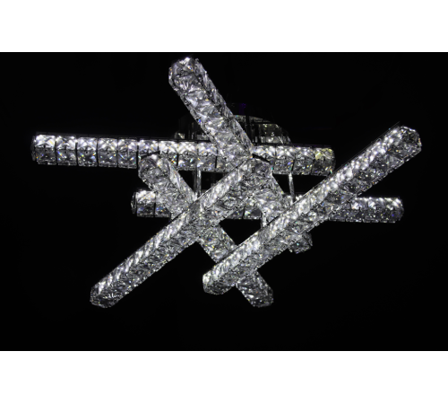Люстра в стилі Rise "Trek Crystal Silver"
