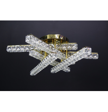 Люстра в стилі Rise "Trek Crystal Gold"