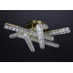 Люстра в стилі Rise "Trek Crystal Gold"