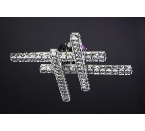 Люстра в стилі Rise "Trek Crystal Silver 80W"