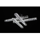 Люстра в стилі Rise "Trek Crystal Silver 80W"