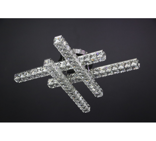 Люстра в стилі Rise "Trek Crystal Silver 80W"