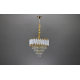 Люстра в стилi Rise Флейта Gold&White "Кришталева симфонія"