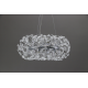 Люстра в стилi Rise Silver "Осяйна хмара" 60