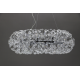 Люстра в стилi Rise Silver "Осяйна хмара" 800