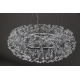 Люстра в стилi Rise Silver "Осяйна хмара" 800