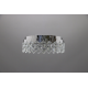 Люстра в стилi Rise "Королівський Блиск Silver100W"
