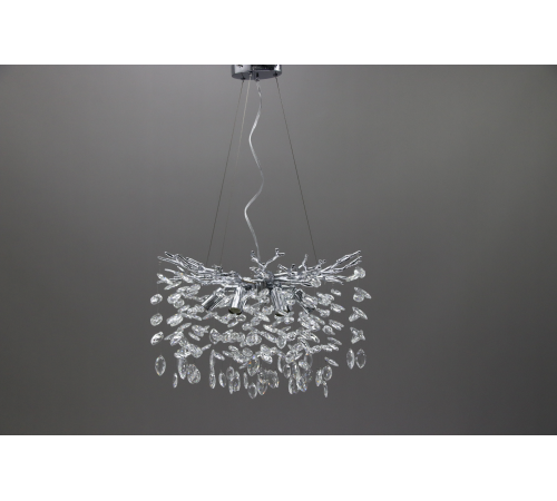 Люстра в стилі Rise Silver "Кришталевий дощ" 500