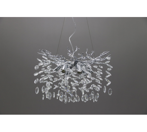Люстра в стилі Rise Silver "Кришталевий дощ" 500