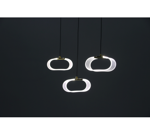 Люстра в стилi Rise "Gold Oval"