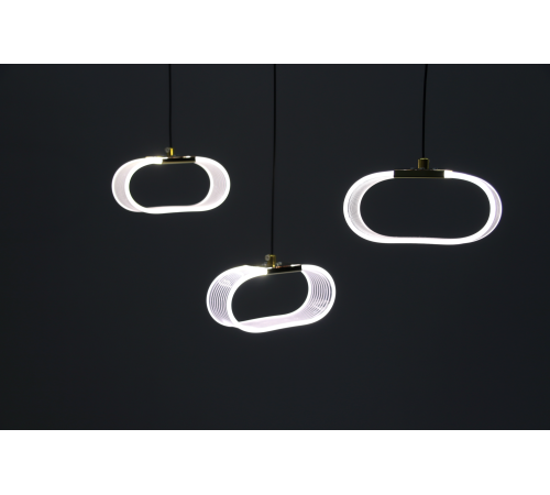 Люстра в стилi Rise "Gold Oval"