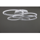 Люстра в стилi Rise "Solaris White LED"